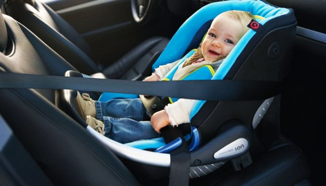 фото установки автокресла
