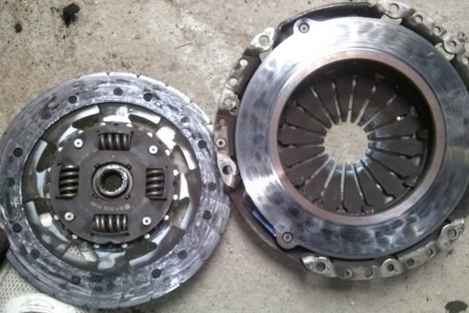 Изношенное сцепление