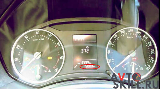 Как сбросить сервис на Шкода Октавия (А7, А5, А3)