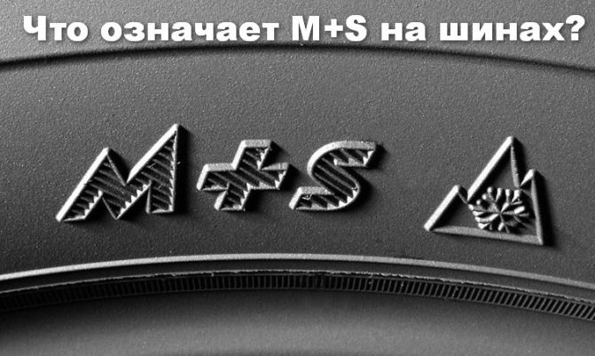 M S на шинах