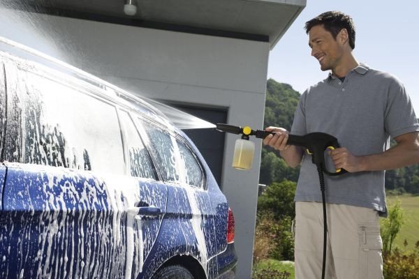 Мойка авто пеногенератором