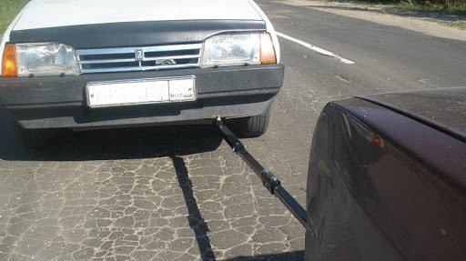 Одиночная жесткая сцепка