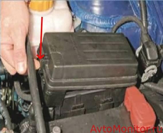 Отщелкивание крышки