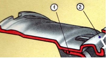 Полуглубокий обод дискового колеса