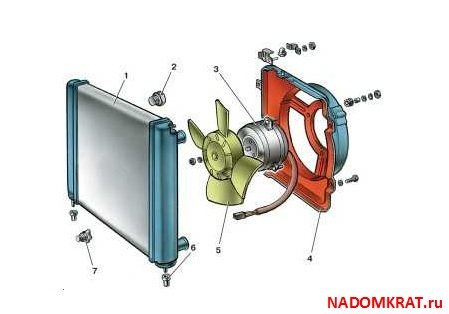 Радиатор ваз 2114