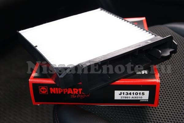 Салонный фильтр Ниссан Ноут: где находится, замена