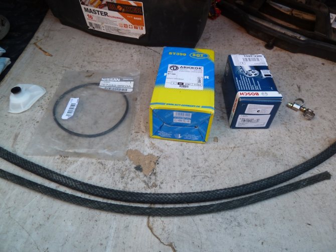 Топливный фильтр ниссан альмера классик