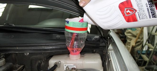 Замена охлаждающей жидкости Лада Приора